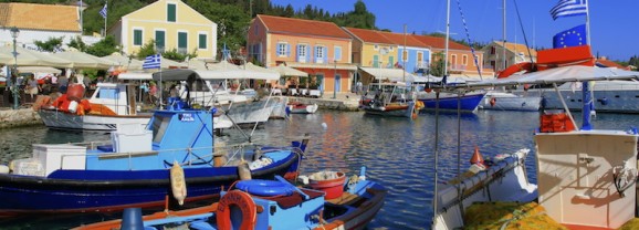 Fiscardo Fishing Boats