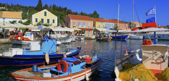 Fiscardo Fishing Boats